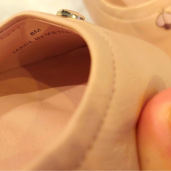 Kate Spade nude/pink flats Sz 8 VGUC - Picture 10 of 10